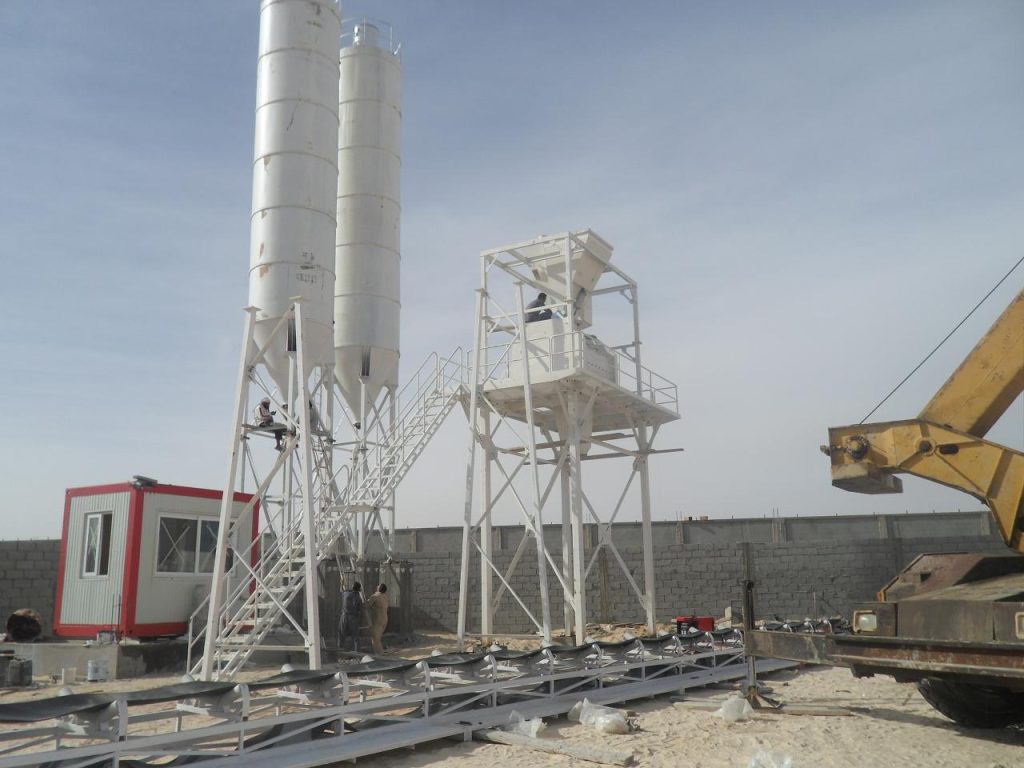 Stationary Concrete Plant, Centrales à Béton Fixes