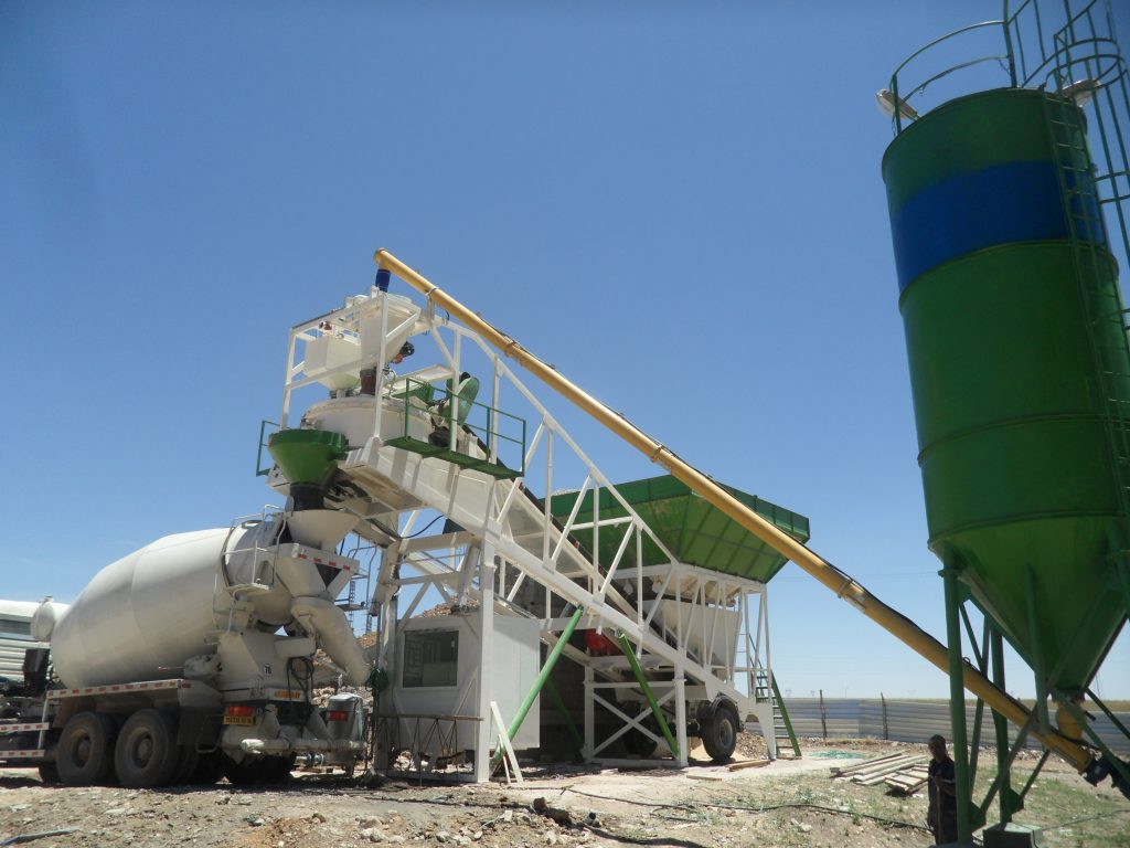 Mobile Concrete Plant, Centrales à Béton Mobiles