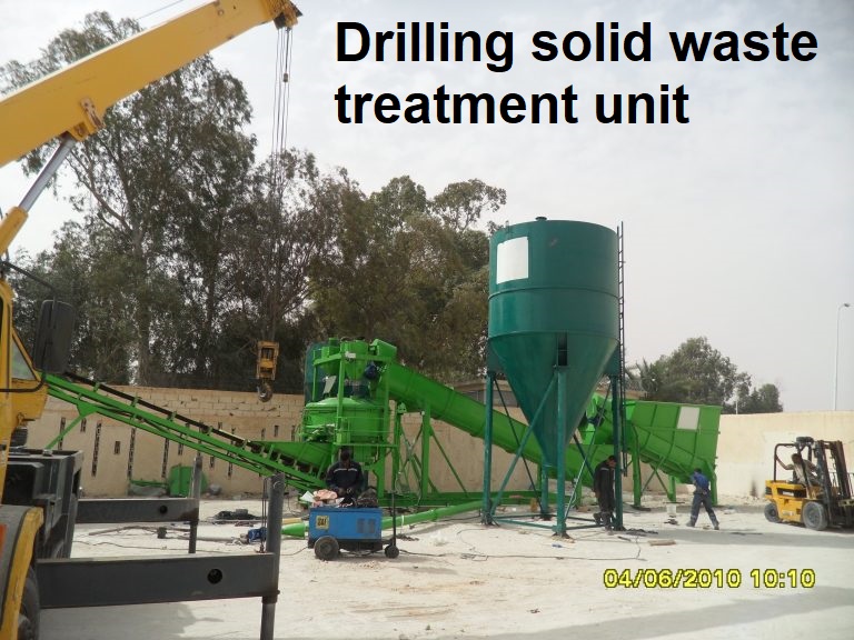 Drilling Solid Waste Treatment Unit.